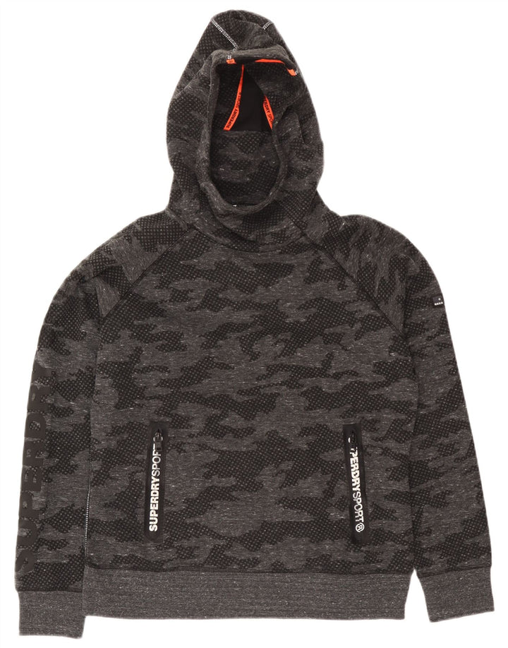 Superdry Survêtement Graphic Full Femme UK 18 XL Gris Camouflage Polyester