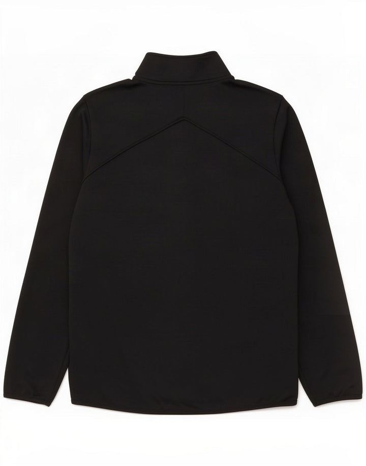 Canterbury Haut de survêtement à col zippé Gonzaga pour hommes Large Noir