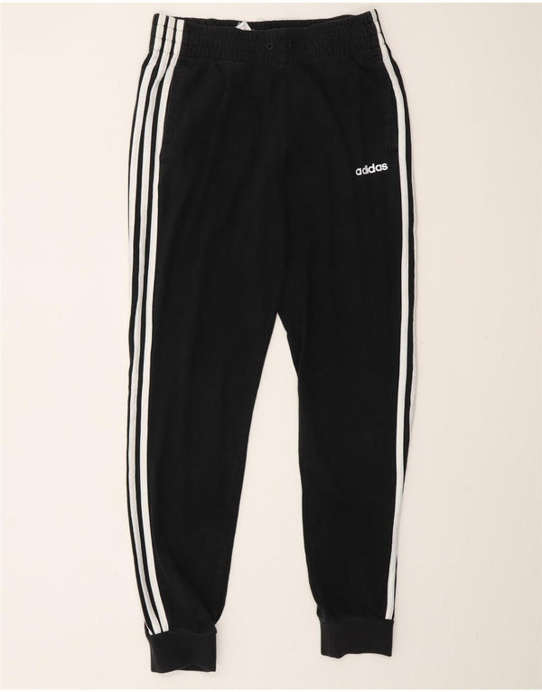 ADIDAS Pantalon de survêtement pour femme Joggers UK 8/10 Small Noir Coton