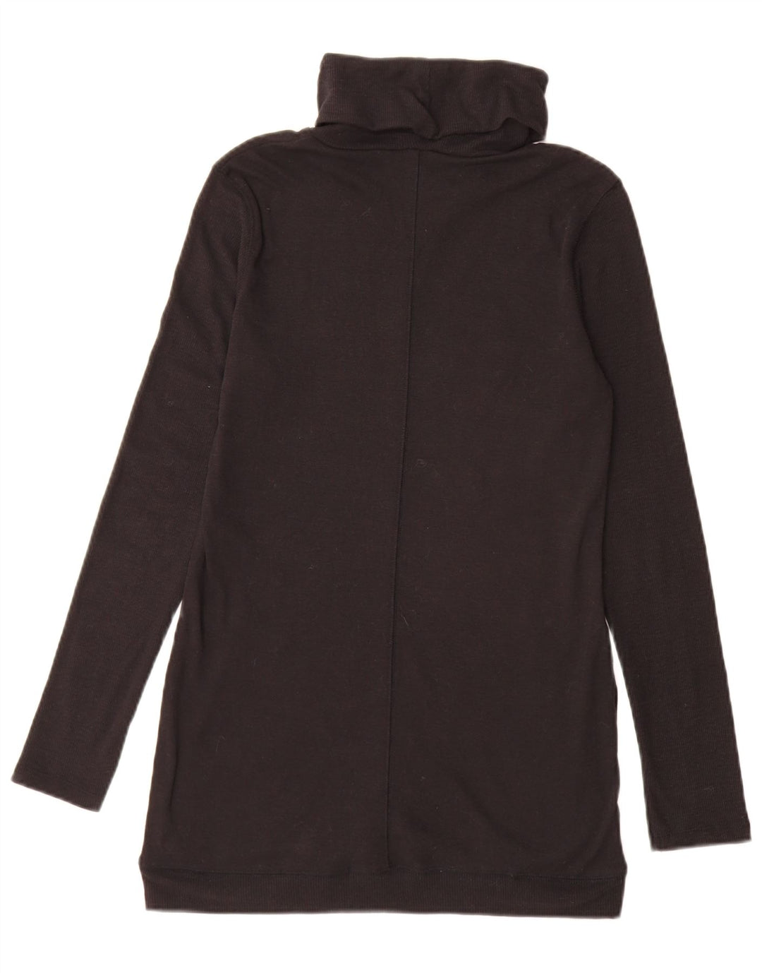 Marks & Spencer Pull long à col roulé pour femme UK 10 Small Noir