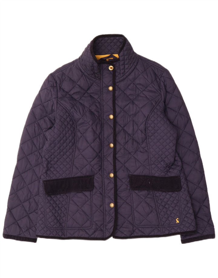 Joules Veste matelassée pour femme UK 18 XL Bleu marine Polyamide