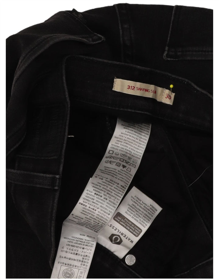 Levi's Jean 312 Shaping Slim Femme Noir Coton W30 L28