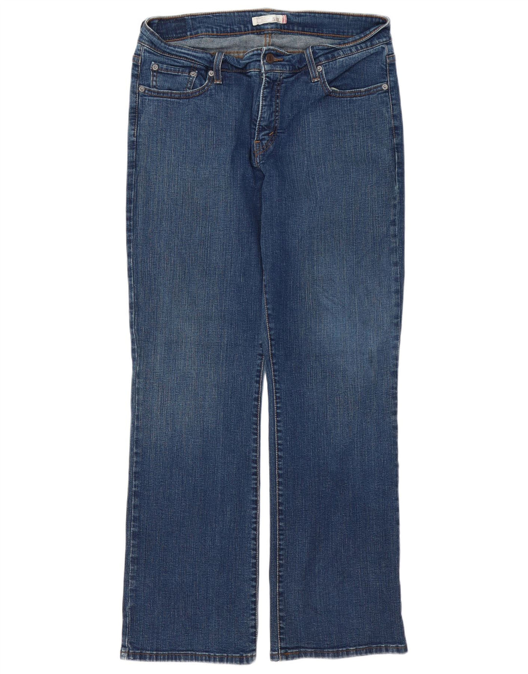 LEVI'S Jean bootcut 505 parfaitement modelant pour femme US 18 XL W36 L31 Bleu