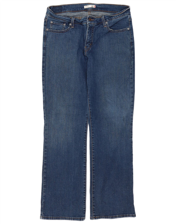 LEVI'S Jean bootcut 505 parfaitement modelant pour femme US 18 XL W36 L31 Bleu