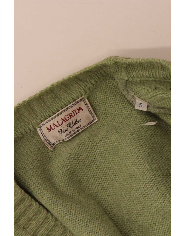 Malagrida Pull Cardigan Homme Vert Moyen