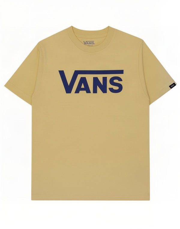 Vans T-shirt graphique coupe classique pour garçon 8-9 ans Petit jaune coton