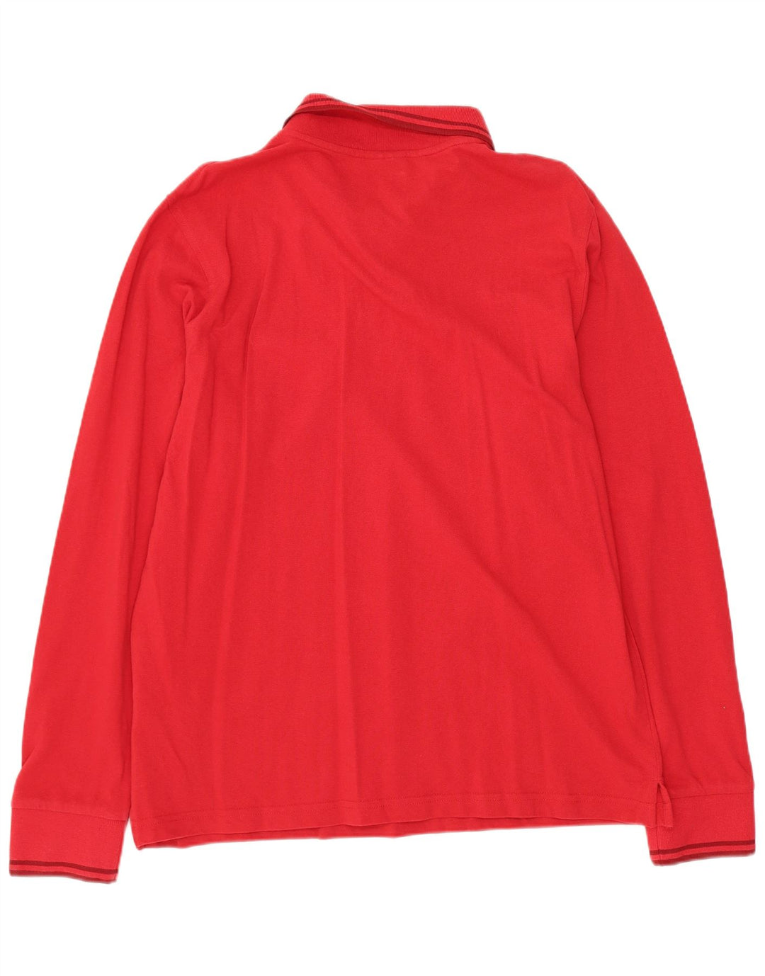 LOTTO Polo à manches longues pour hommes, grand rouge
