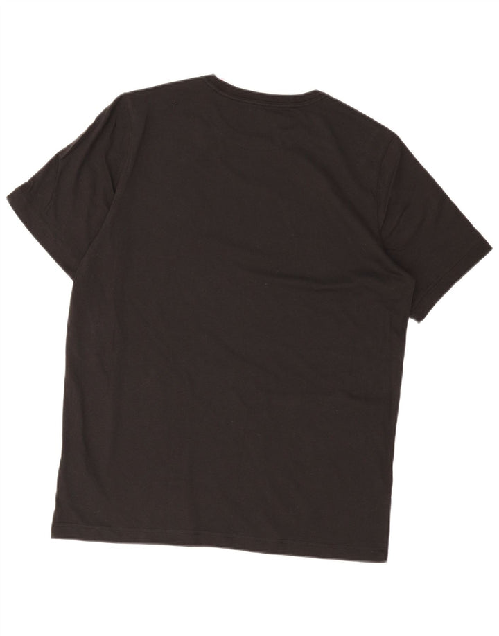 Puma T-Shirt Graphique Homme Noir Moyen Coton
