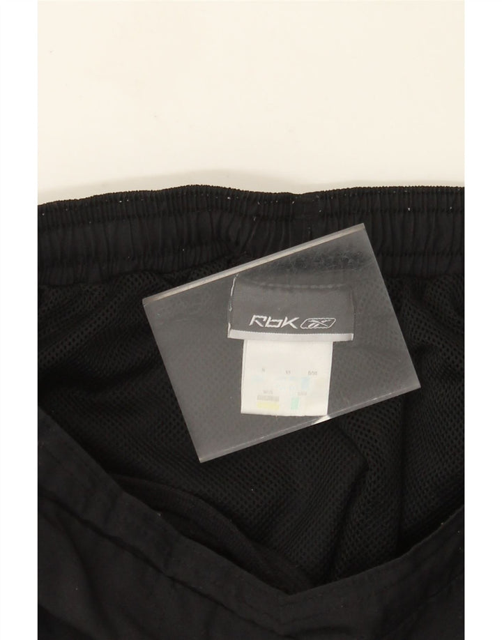 Reebok Pantalon de survêtement pour femme UK 10 Small Noir Polyester