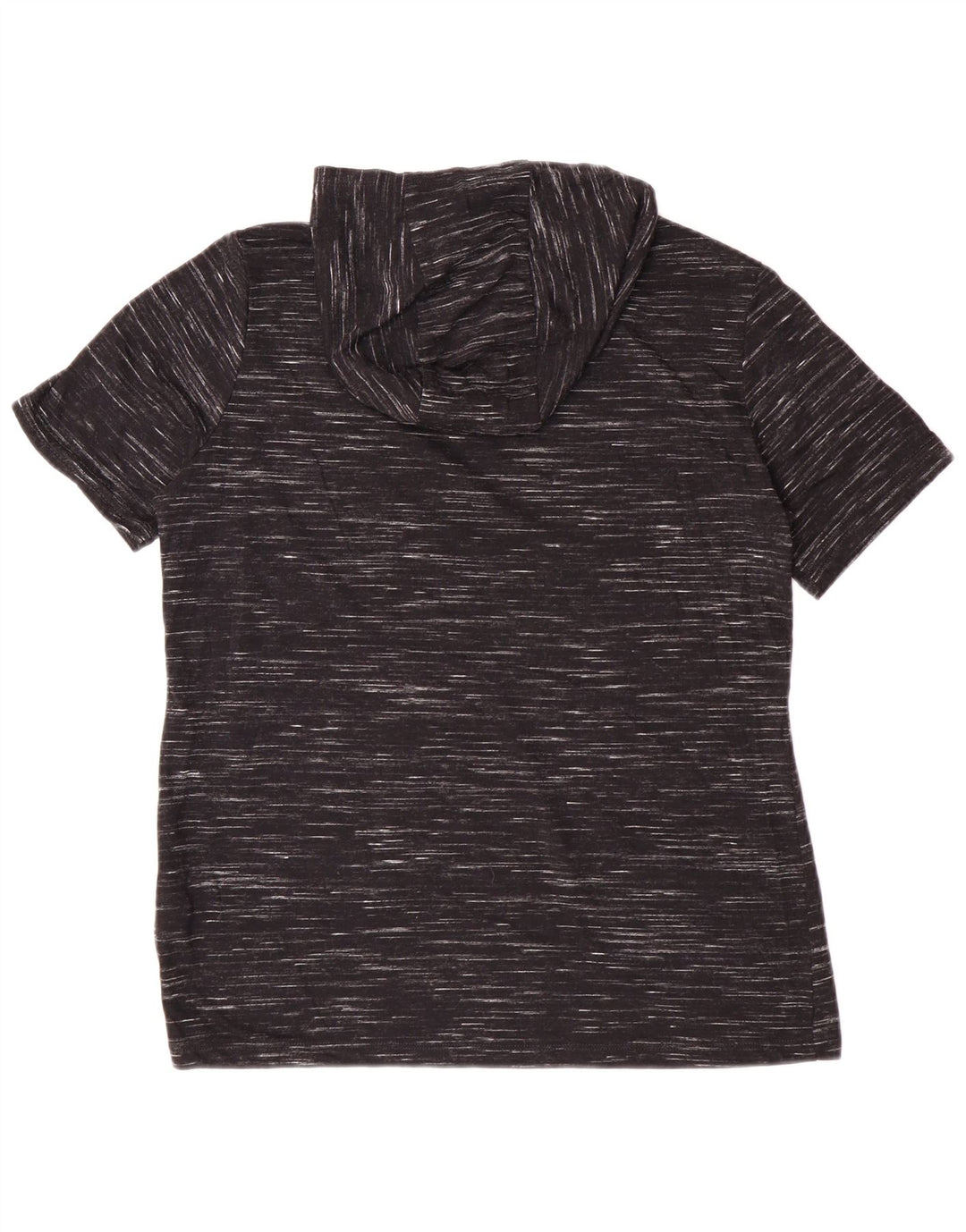 Nike T-shirt à capuche pour femme UK 44 Polyester moucheté noir moyen