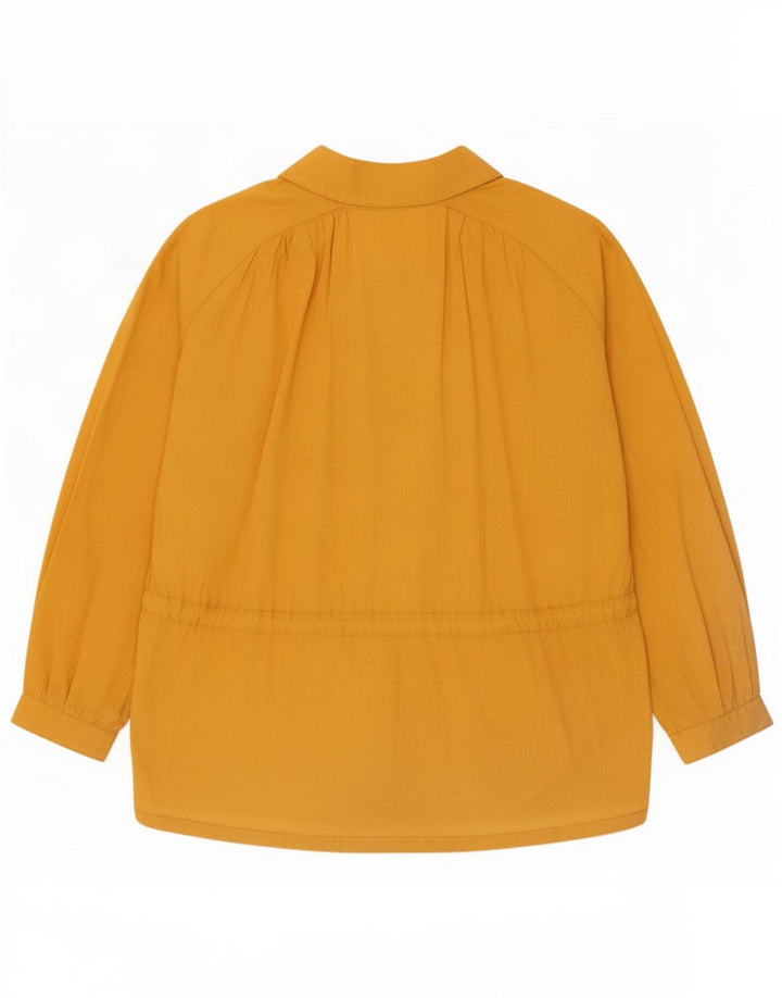 Vintage Womens Oversize Bomber Jacket EU 42 Large Yellow