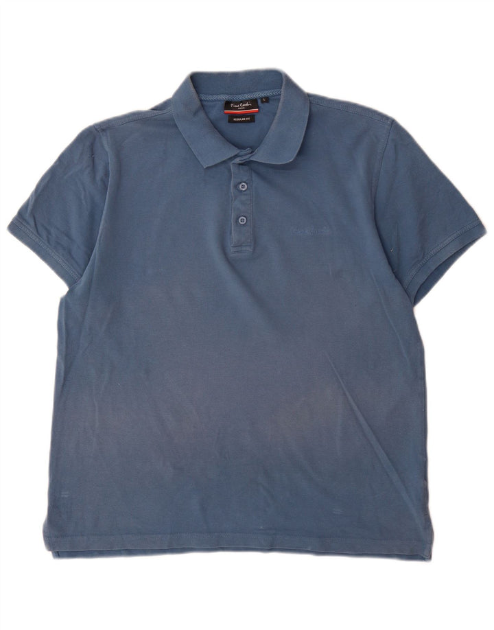 Pierre Cardin Polo Regular Fit Homme Grand Bleu Coton