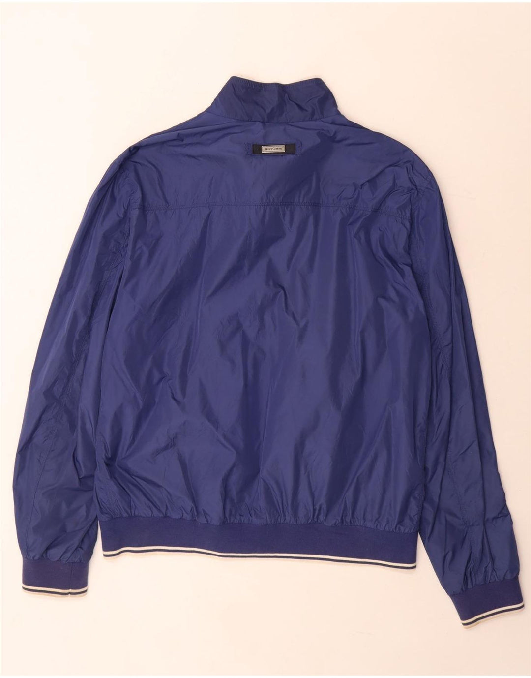 Henry Cottons Veste Bomber Graphique Homme IT 52 XL Bleu Polyamide