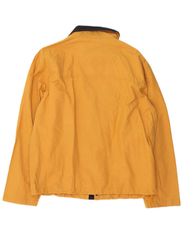 veste de pluie homme vintage UK 42 XL Nylon jaune