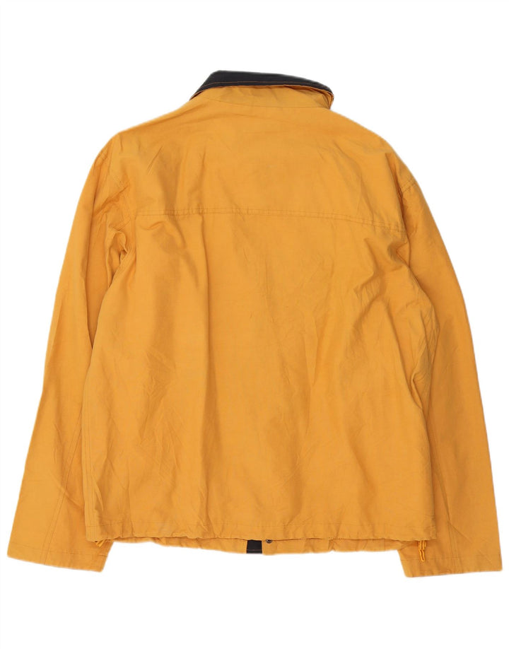 veste de pluie homme vintage UK 42 XL Nylon jaune