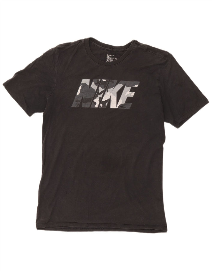 Nike T-shirt graphique coupe athlétique pour homme Noir moyen