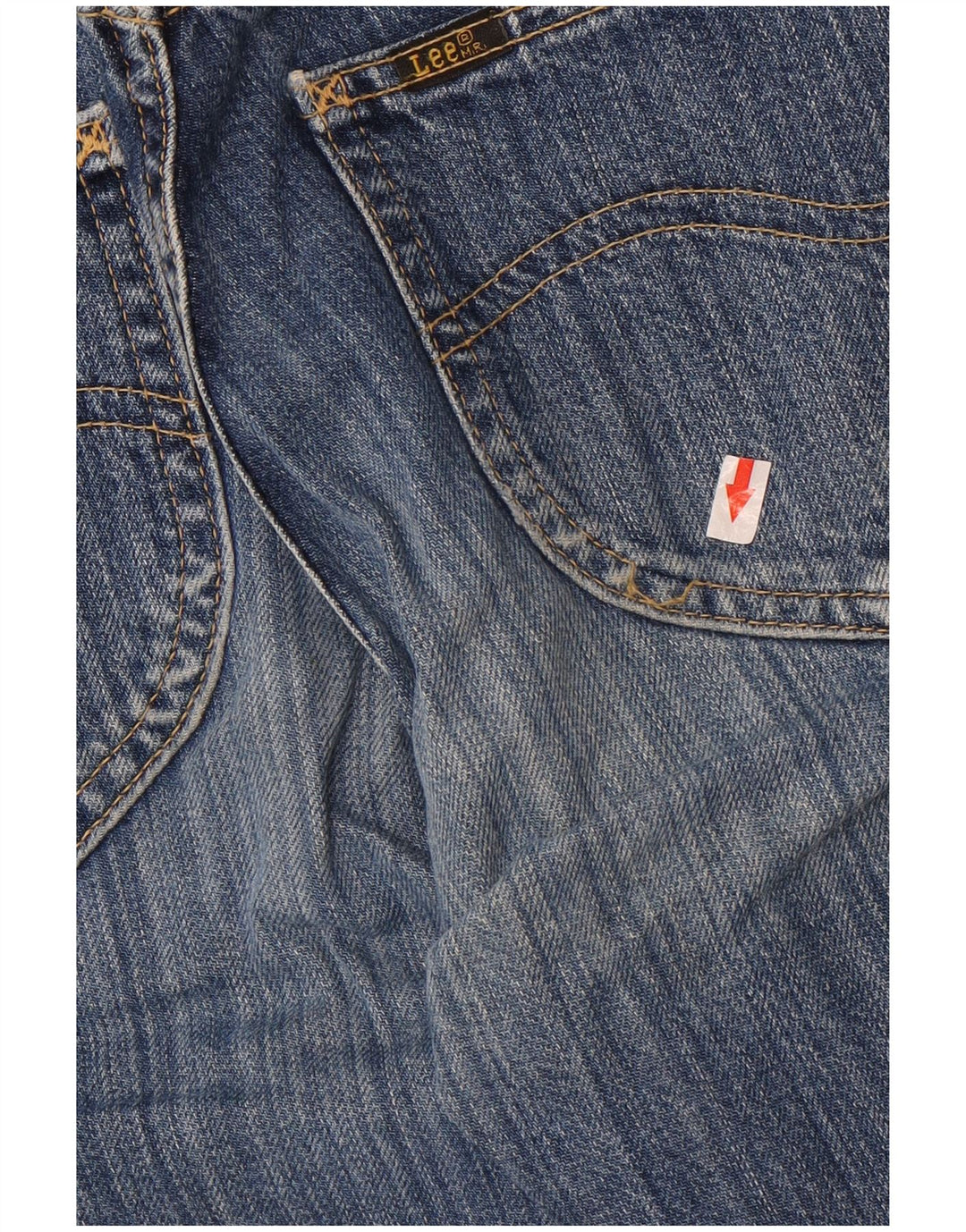 Lee Jean Droit Femme W26 L32 Bleu Coton