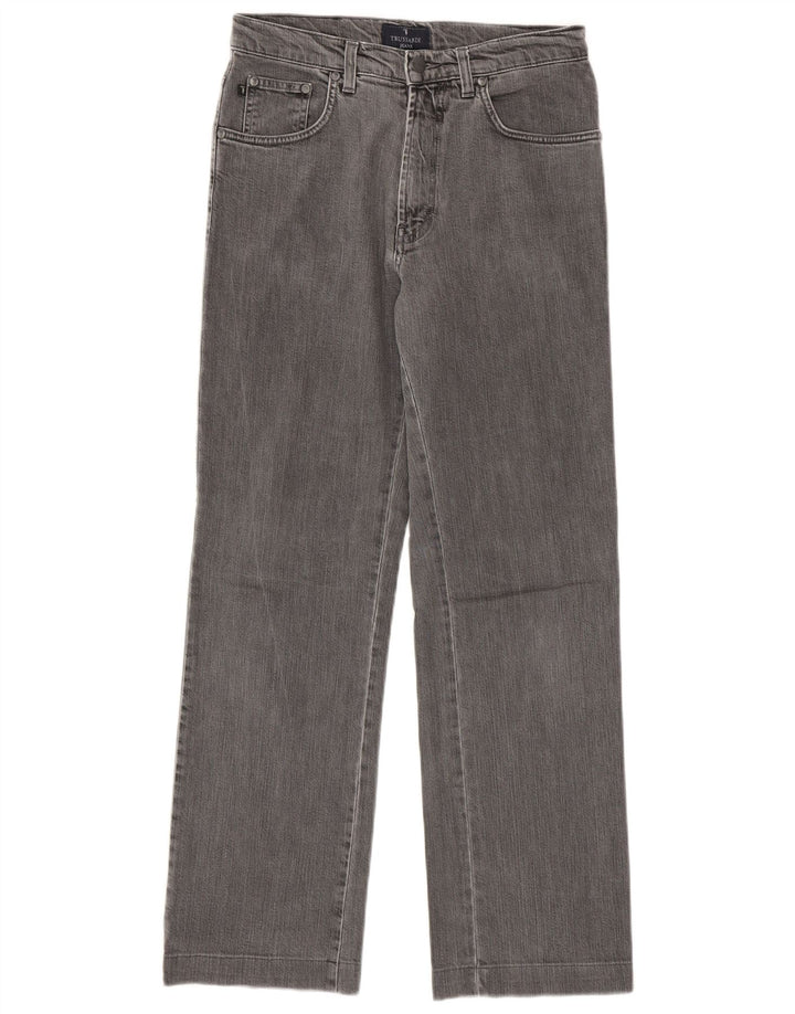 Trussardi Jean Droit W30 L30 Gris Coton Homme