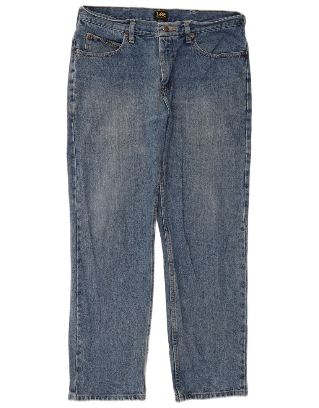 Lee Jean droit homme W34 L29 bleu coton