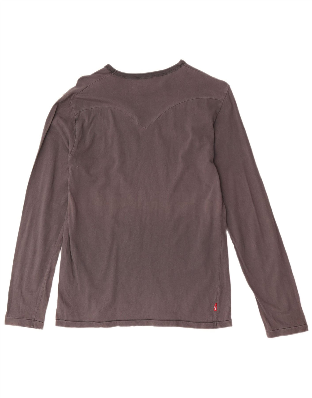 Levi's Haut Graphique à Manches Longues Homme Gris Petit Coton