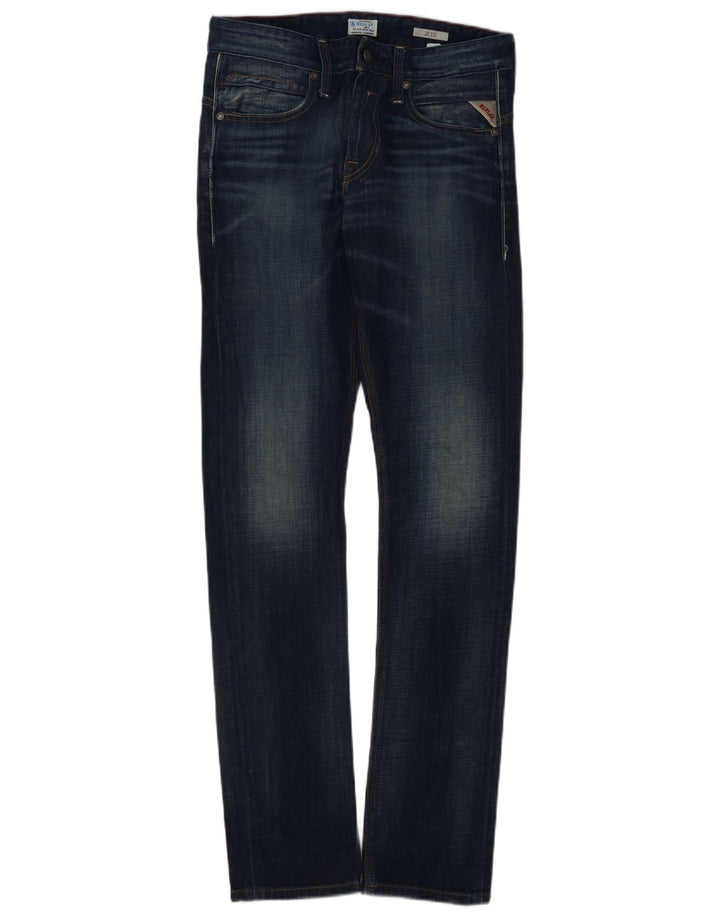 REPLAY Jean Slim Jeto Femme W29 L34 Bleu Coton