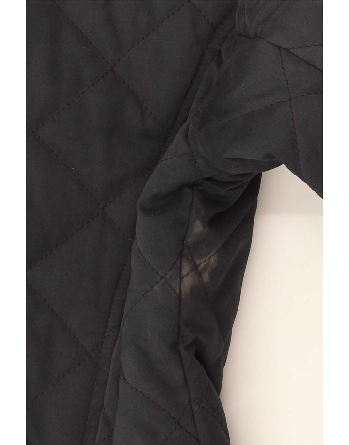 Fat Face Veste matelassée pour femme UK 12 Medium Bleu marine Polyester