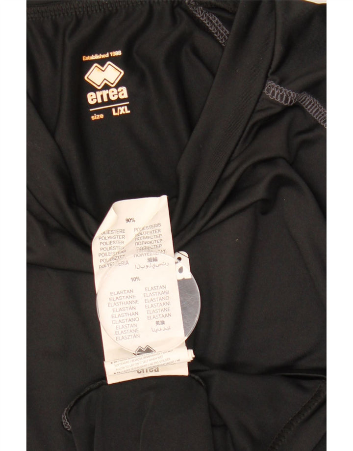 ERREA Haut Homme Manches Longues Large Noir Polyester
