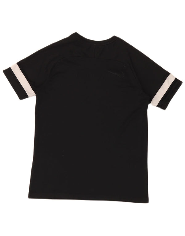 Nike Garçon Dri Fit T-Shirt Top 13-14 ans XL Noir Colorblock