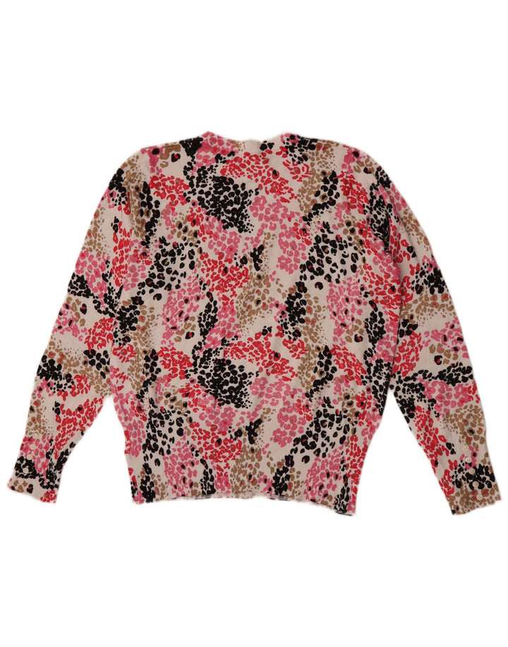 Marks & Spencer Pull ras du cou pour femme UK 14 Large Multicolore