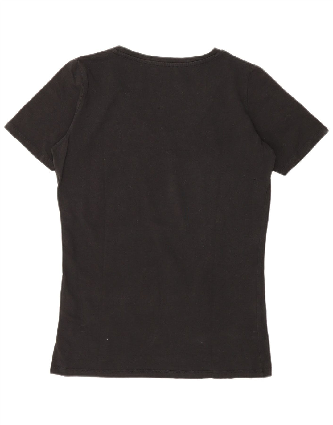 Guess T-shirt graphique pour femme UK 12 Noir moyen