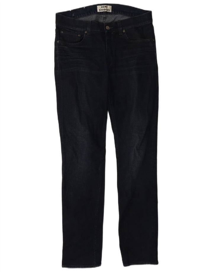 Acne Studios Jean slim homme W30 L32 bleu marine coton