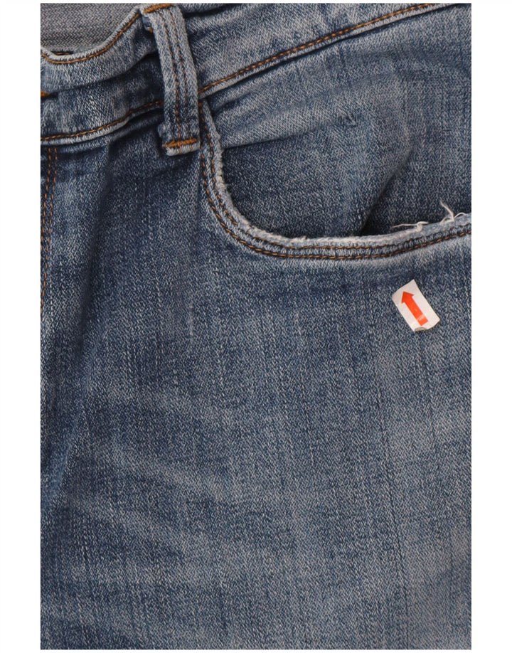 TRUSSARDI Jean Droit Homme IT 52 XL W38 L32 Bleu