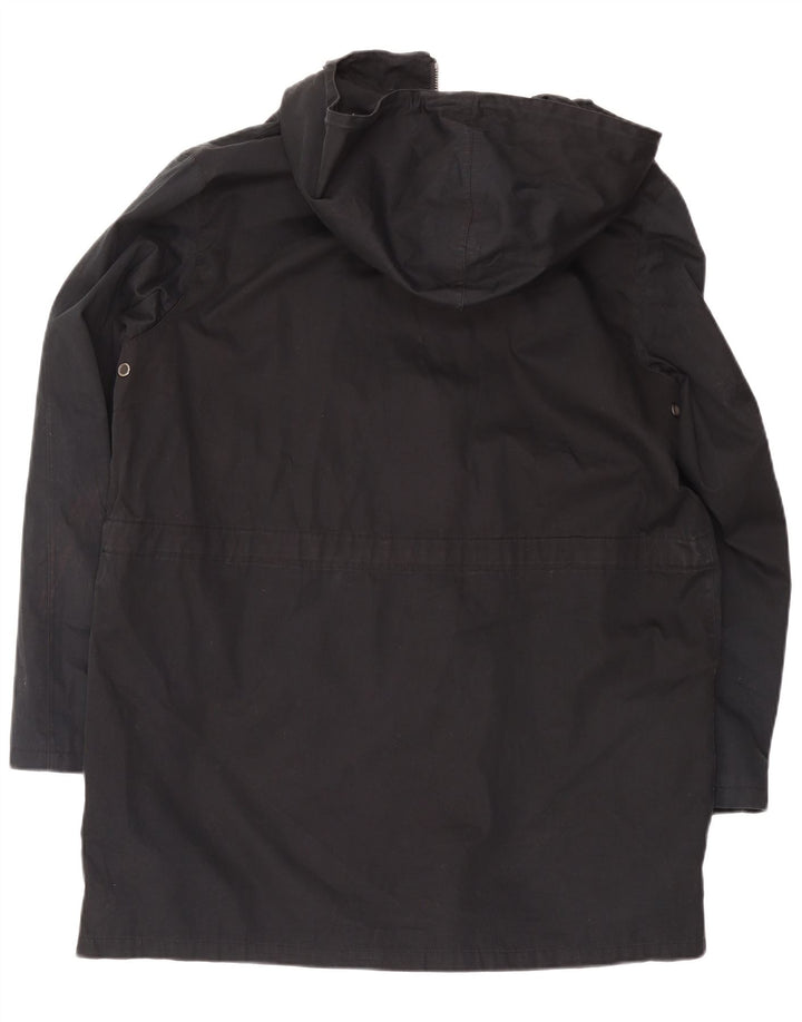 Paul Smith Manteau imperméable à capuche pour homme UK 38 Medium Noir