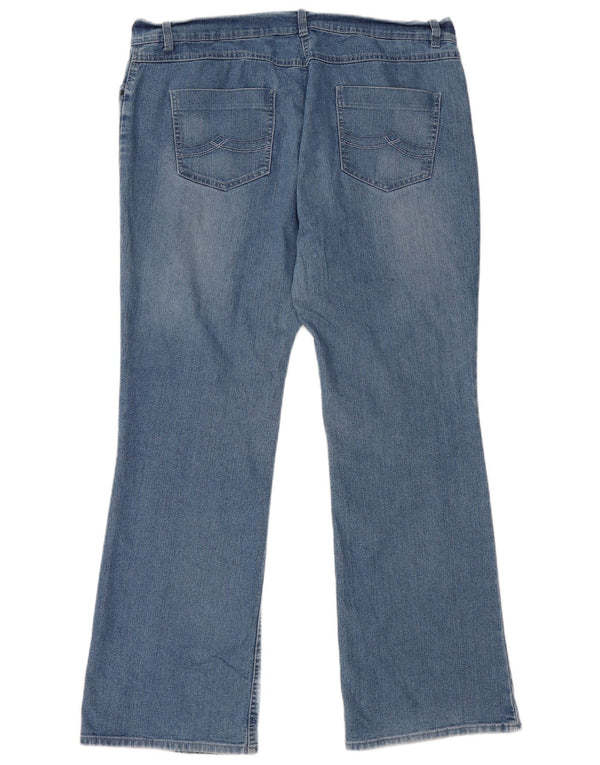 Marks & Spencer Jean bootcut pour femme UK 18 XL W38 L30 Bleu Coton