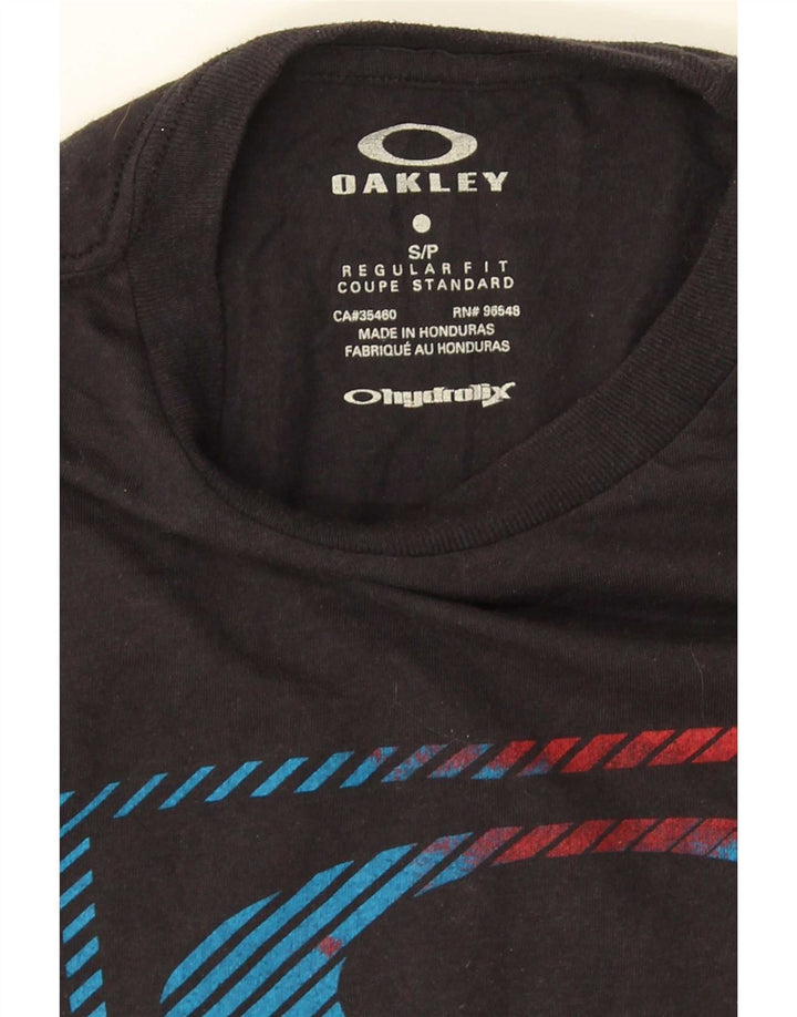 Oakley T-shirt graphique coupe régulière pour homme, petit, noir