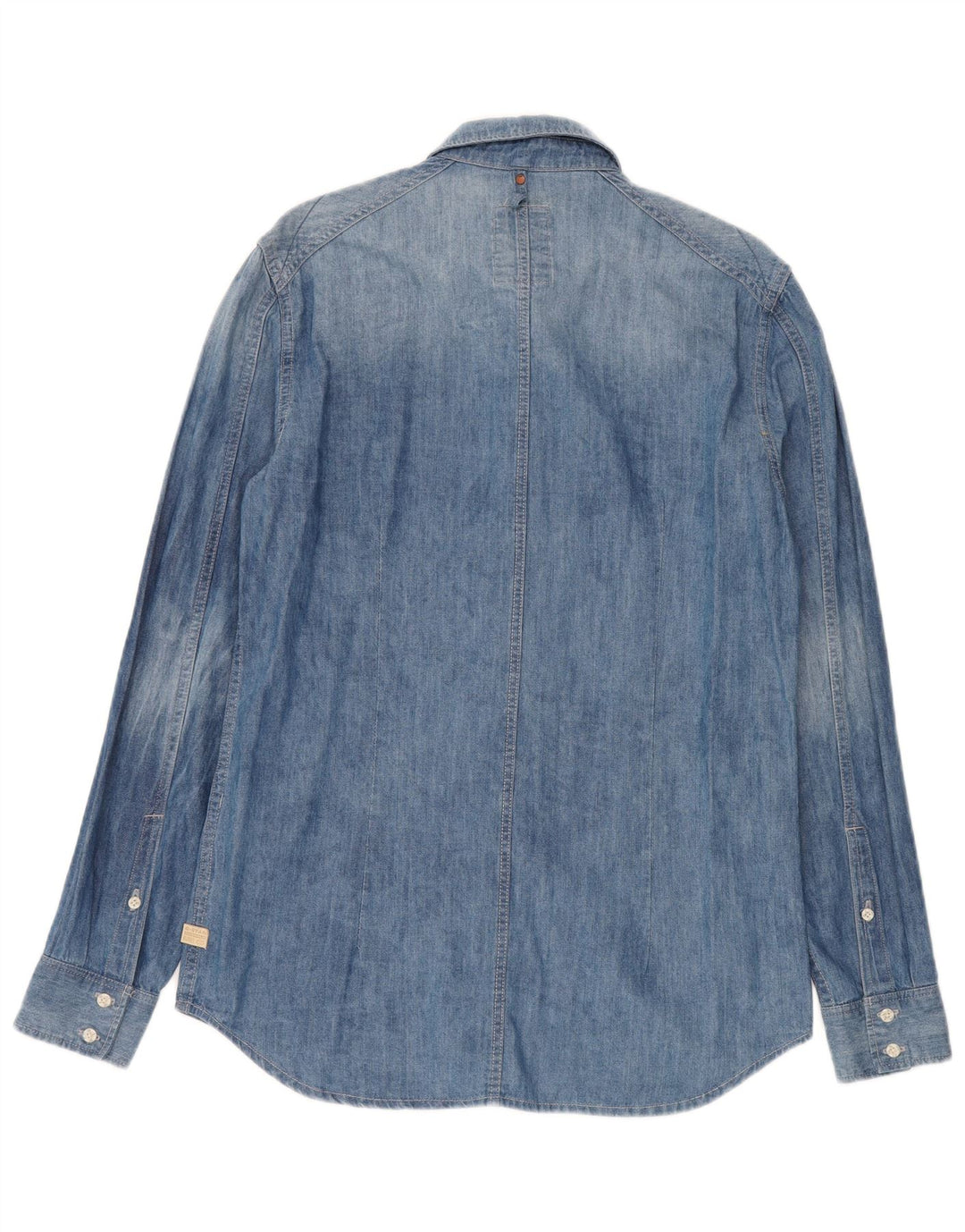 G-Star Chemise en Jean Large Bleu Coton Homme