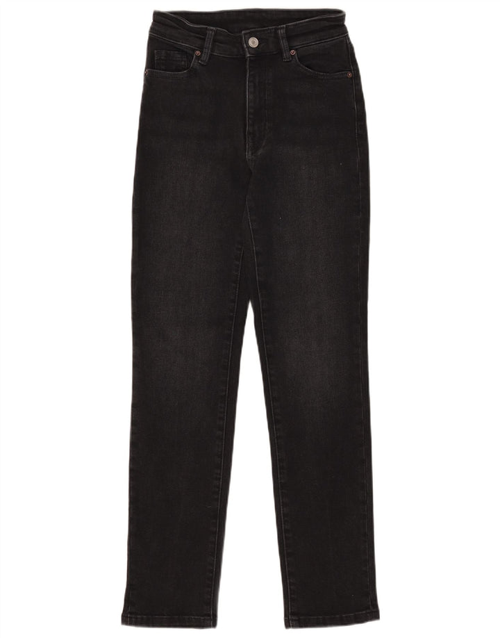 Massimo Dutti Jean Slim Femme EU 34 2XS W24 L28 Noir