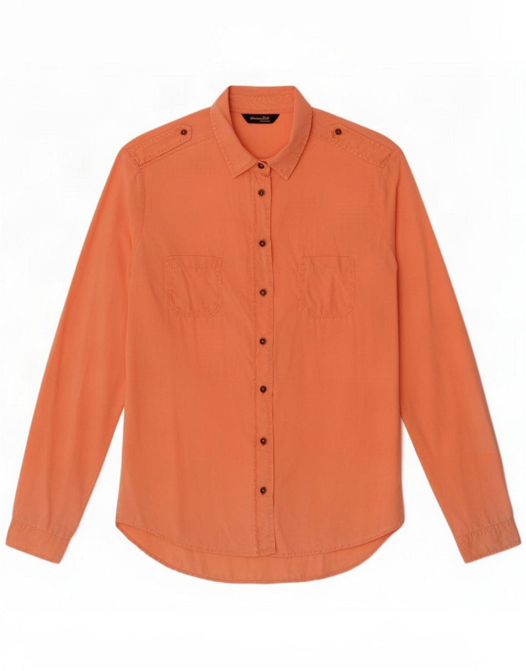 Massimo Dutti Chemise Femme EU 38 Petit Orange