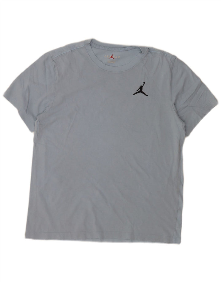 Jordan T-Shirt Homme Grand Bleu Coton