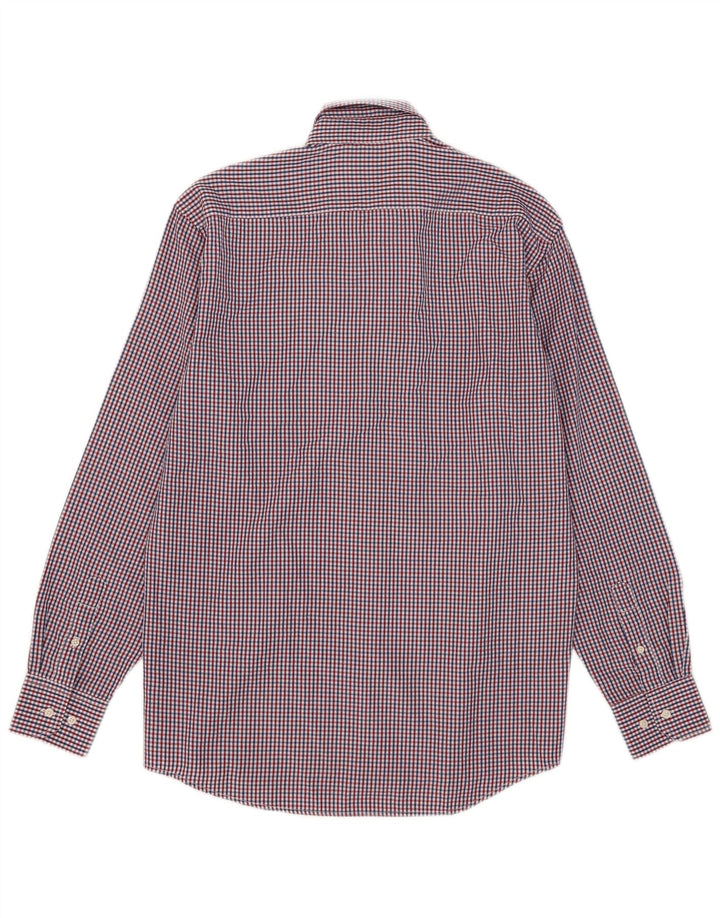 Coveri Chemise Homme Taille 41/42 Grand Vichy Multicolore Polyester