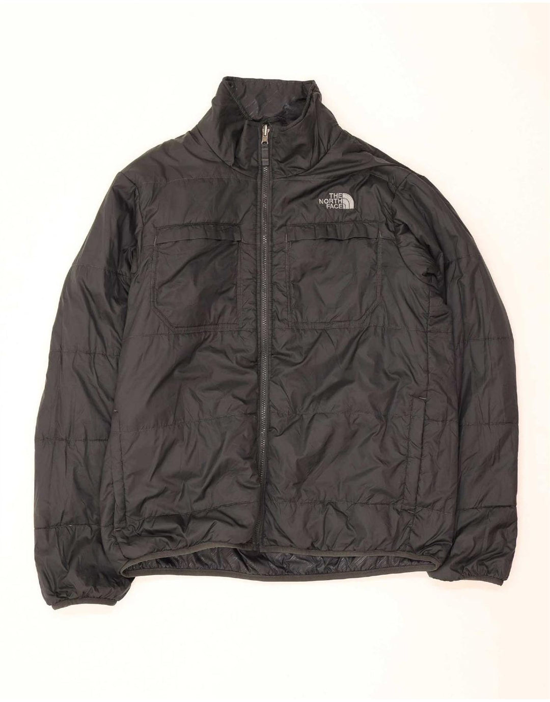 The North Face Veste réversible pour homme UK 40 Large Noir Nylon