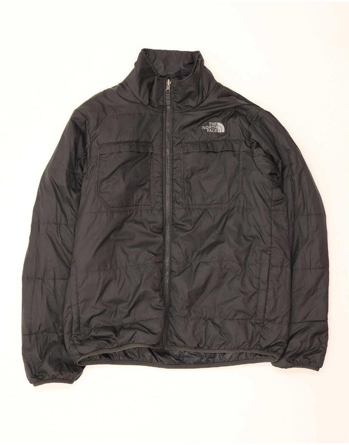 The North Face Veste réversible pour homme UK 40 Large Noir Nylon