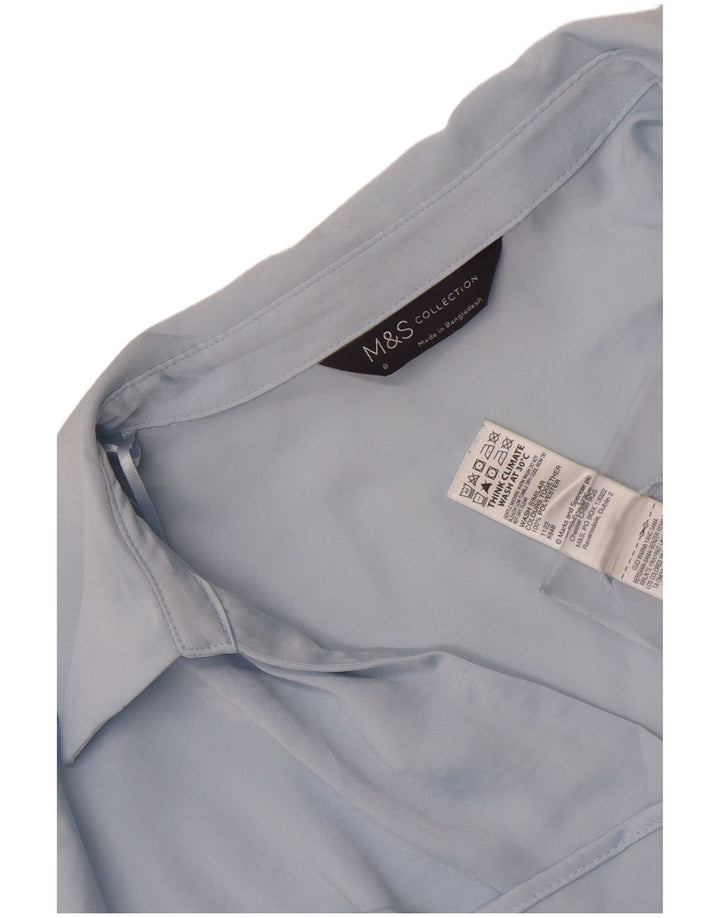 Marks & Spencer Tunique Femme UK 8 Small Bleu Polyester