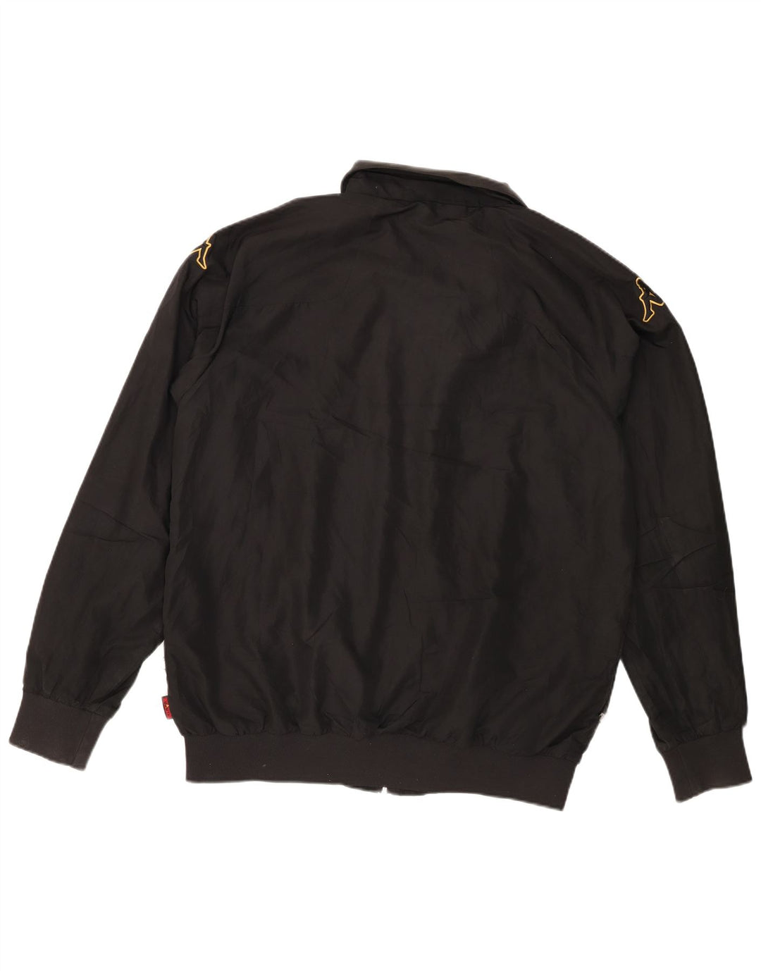 Kappa Veste de Survêtement Graphique Homme XL Noir Polyester