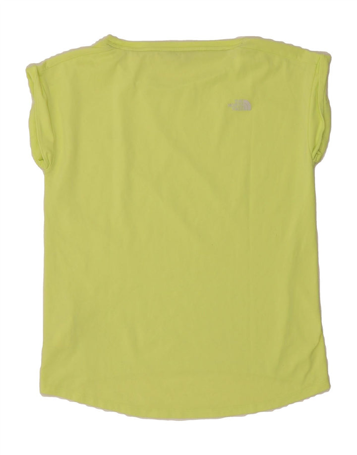 THE NORTH FACE Womens T-Shirt Top UK 16 Large Green Polyester Vintage The North Face and Second-Hand The North Face from Messina Hembry 