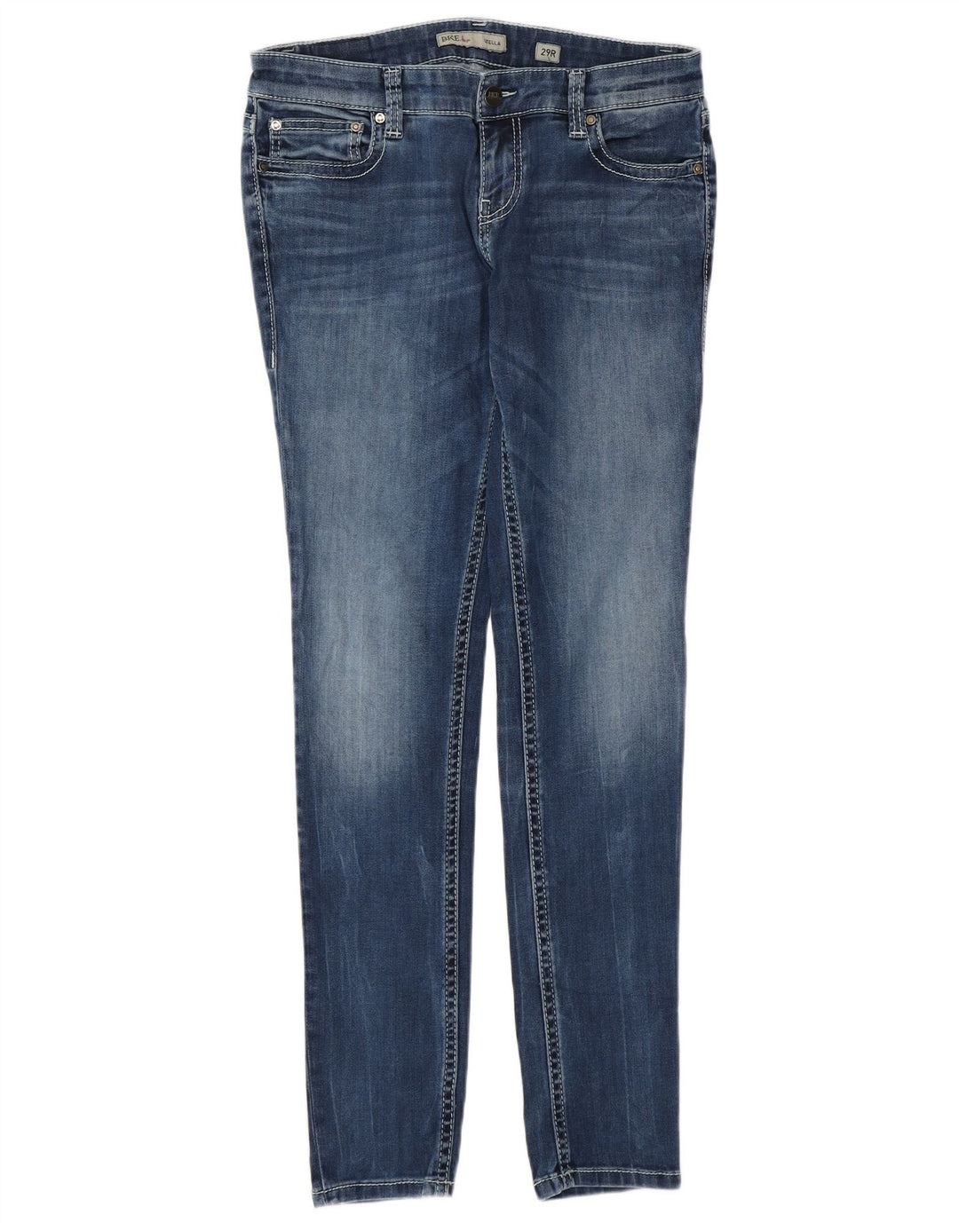 BKE Femme Stella Jean Skinny W29 L31 Bleu Coton