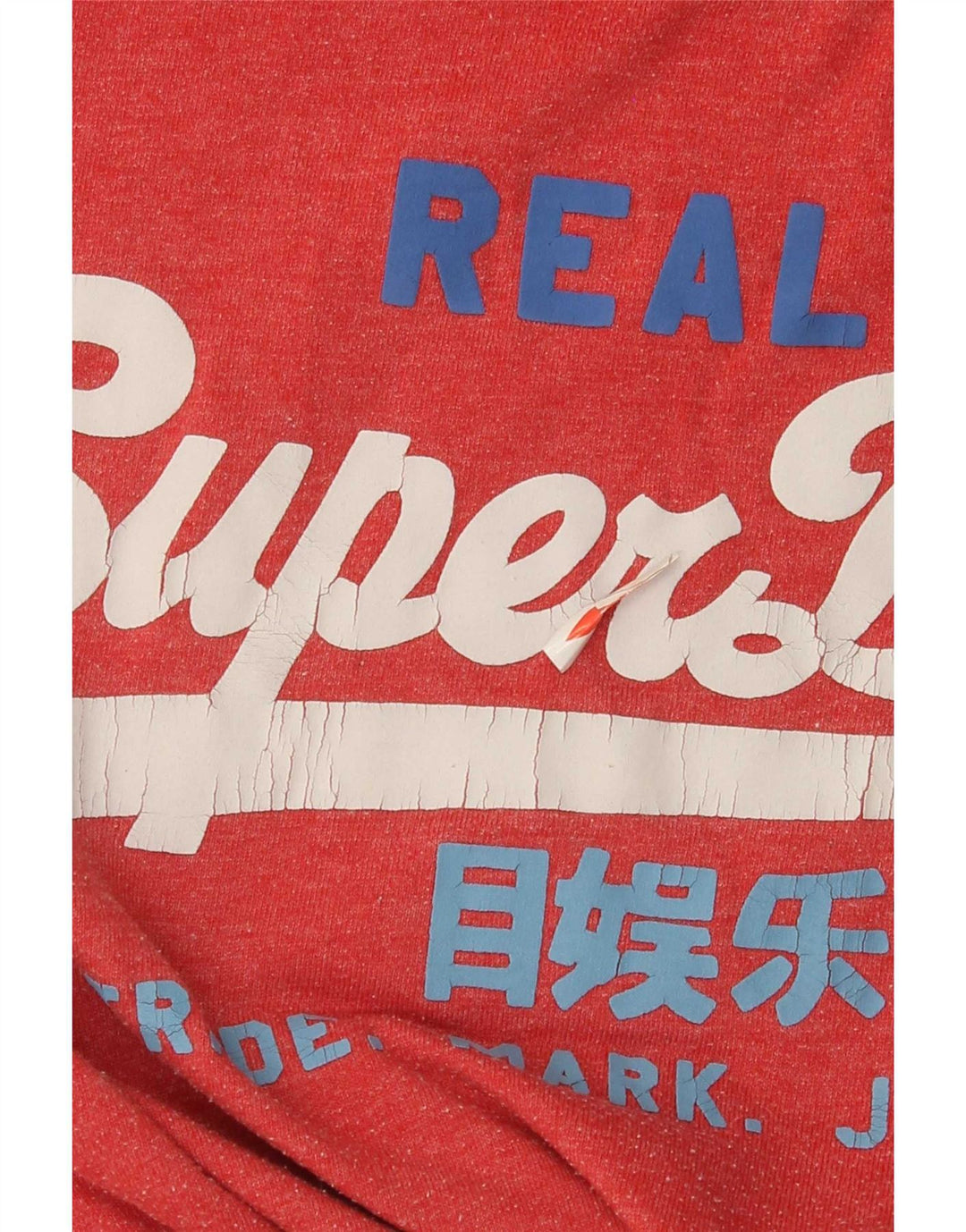 Superdry T-Shirt Graphique Homme Grand Rouge Polyester