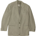 Hugo Boss Veste blazer à 2 boutons pour homme UK 38 en laine à carreaux vert moyen