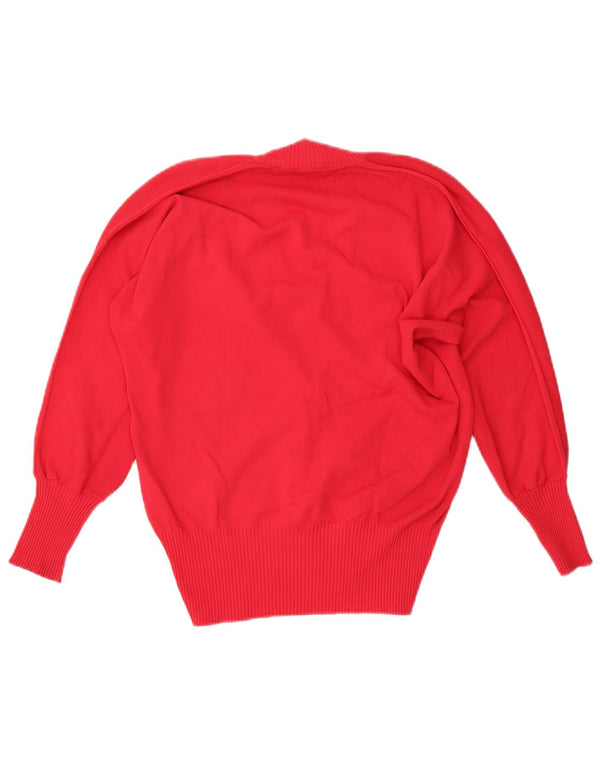 Simona Barbieri Pull Twin-Set col V pour femme UK 16 Large Rouge