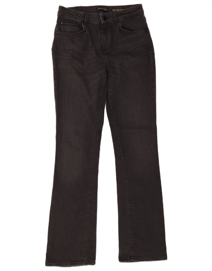 Massimo Dutti Jean bootcut taille moyenne pour femme EU 38 Small W28 L32 Gris